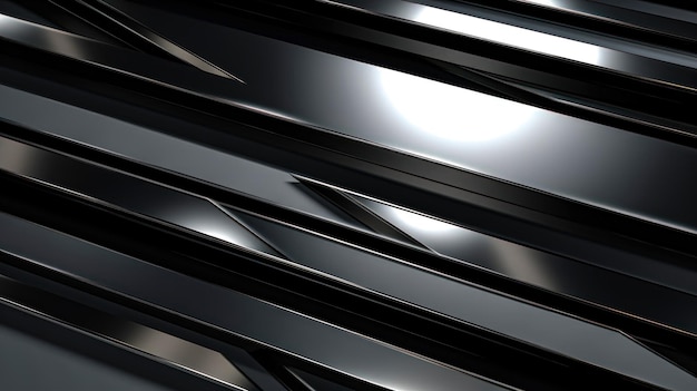Chrome Texture Un fondo moderno y abstracto con una superficie metálica y un patrón ondulado