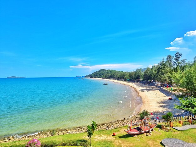 Foto chumporn do mar do sul na tailândia