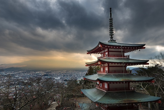 Chureito-Pagode in Yamanashi, Japan