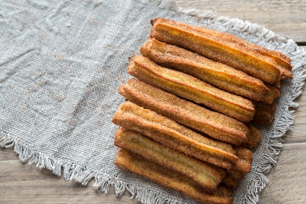 Churros - famoso postre español