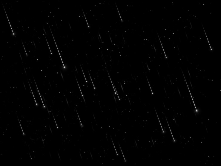 Foto chuva de meteoros