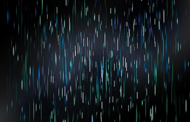 chuva digital de fundo escuro abstrato