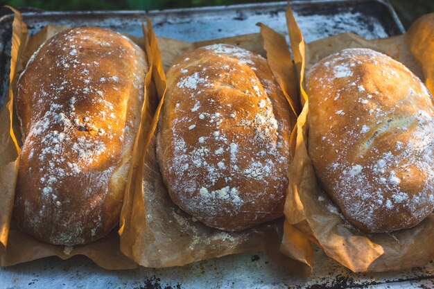 Ciabatta fresquinha em casa