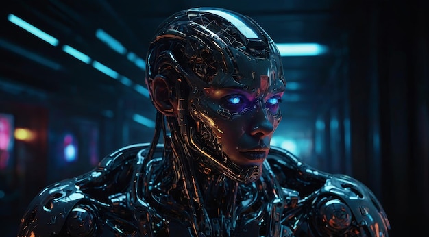 El ciberhumano futurista