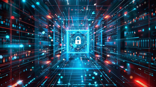 Ciberseguridad biométrica en tecnología de la información temática seguridad de datos cibernéticos de fotos
