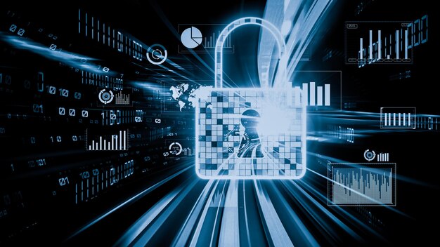 Ciberseguridad y protección de datos en línea con software de cifrado seguro tácito