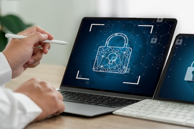 CIBERSEGURIDAD Tecnología empresarial Antivirus Alerta Protección Seguridad y Ciberseguridad Firewall Ciberseguridad y tecnologías de la información