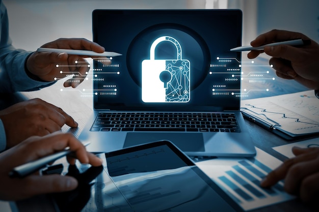 CIBERSEGURIDAD Tecnología empresarial Antivirus Alerta Protección Seguridad y Ciberseguridad Firewall Ciberseguridad y tecnologías de la información