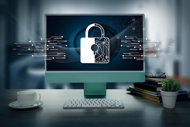 CIBERSEGURIDAD Tecnología empresarial Antivirus Alerta Protección Seguridad y Ciberseguridad Firewall Ciberseguridad y tecnologías de la información