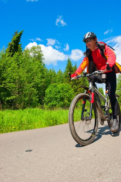 ciclista ambulante