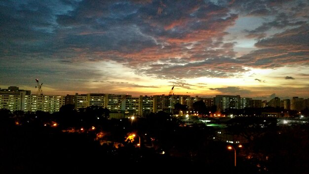 Foto cidade à noite