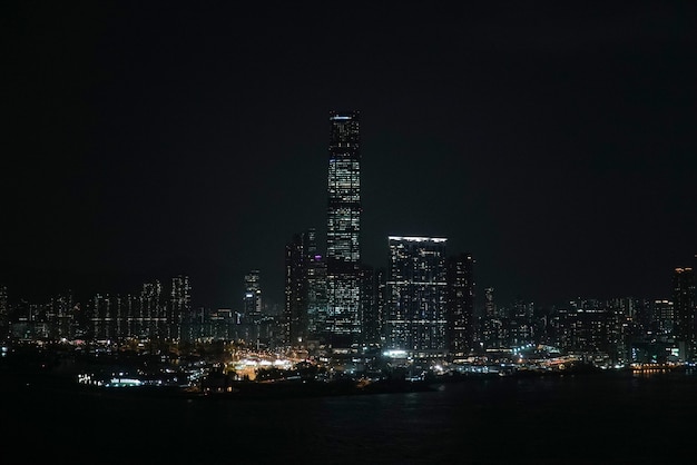 Foto cidade à noite