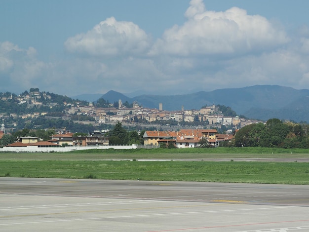 Cidade alta em Bérgamo