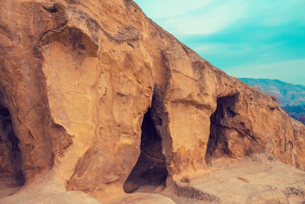 Cidade antiga da caverna Uplistsikhe Geórgia Europa