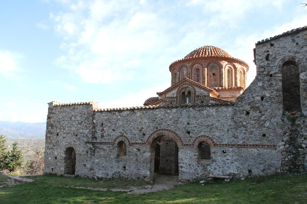 Cidade bizantina de Mystra Grécia