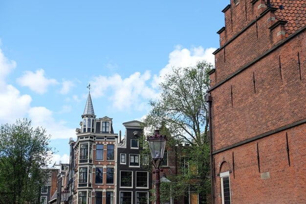 Foto cidade de amsterdã, na holanda.