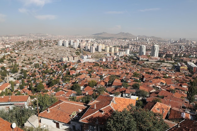 Cidade de Ancara na Turquia