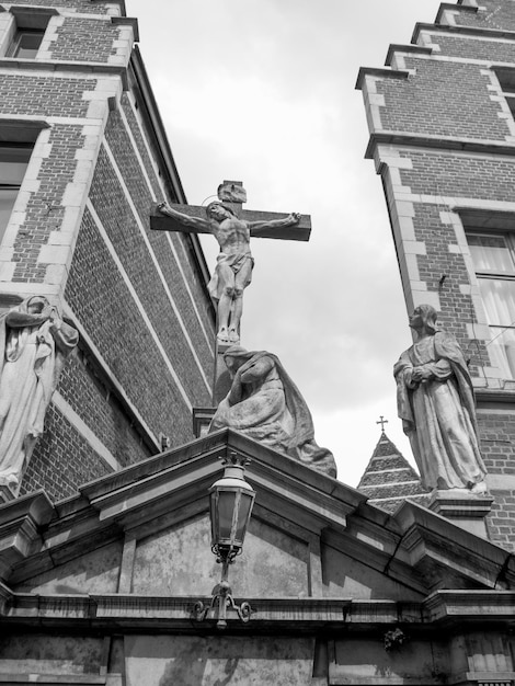 Foto cidade de antuérpia, na bélgica