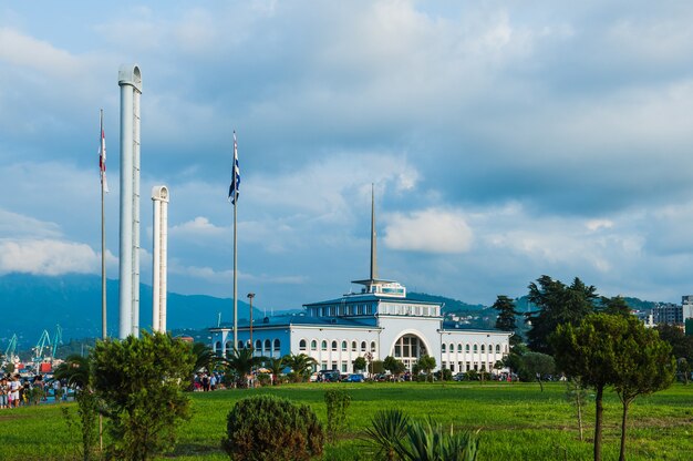 Cidade de Batumi, Geórgia, arquitetura urbana moderna