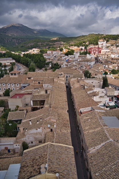 Foto cidade de caravaca de la cruz região de murcia espanha