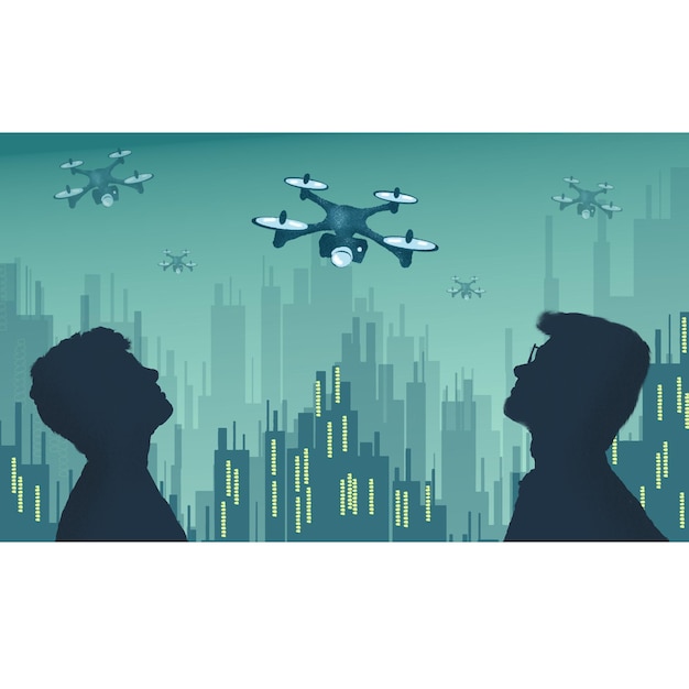 Cidade de drones