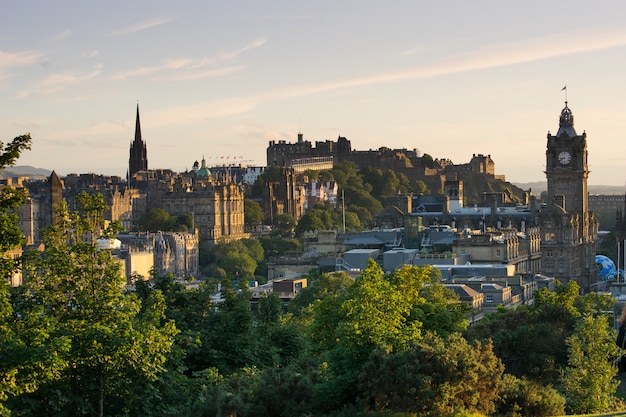 Foto cidade de edimburgo, scoltland, reino unido