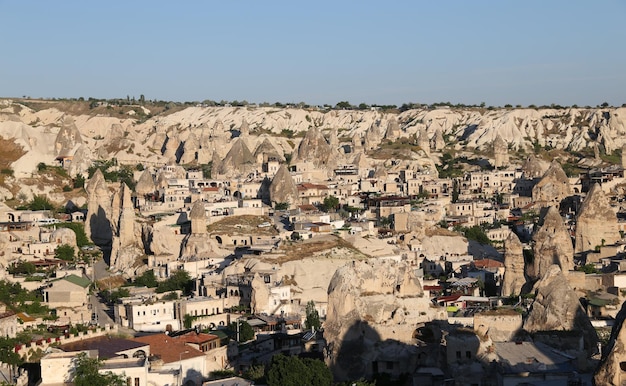 Cidade de Goreme na Capadócia