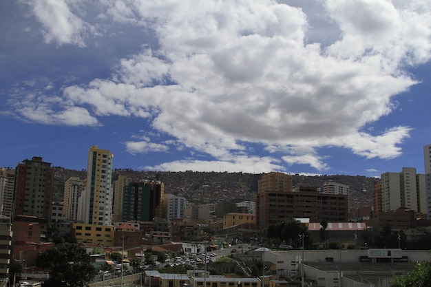 Cidade de La Paz Bolívia