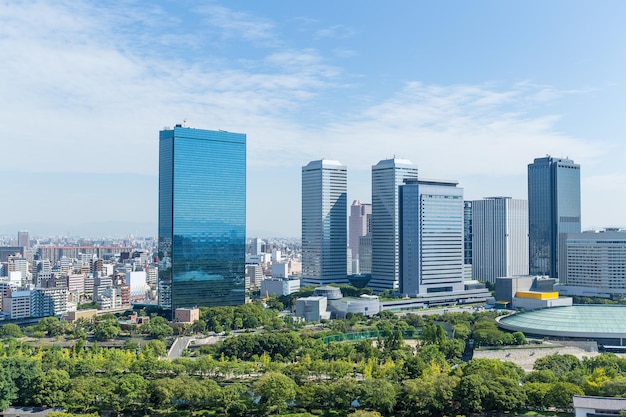 Foto cidade de osaka