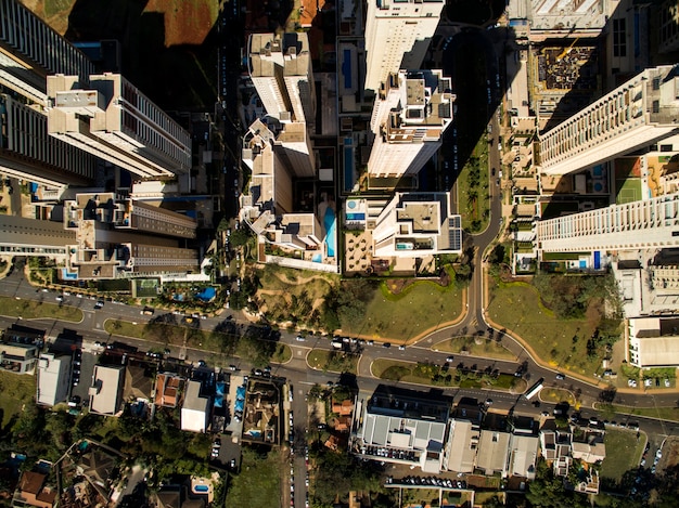 Foto cidade de ribeirão preto em são paulo, brasil. região da avenida joão fiusa.