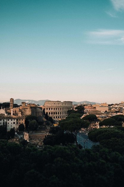 Foto cidade de roma, itália