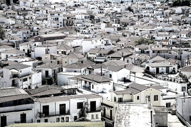 Cidade de Skiathos na ilha de Skiathos Grécia