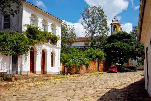 Cidade de Tiradentes em Minas Gerais