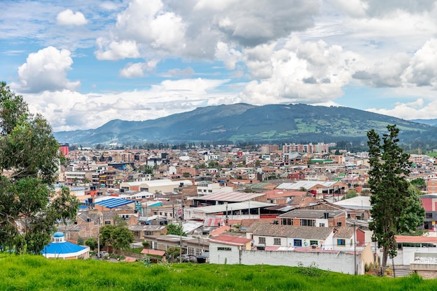 Cidade de zipaquira na colômbia na américa do sul