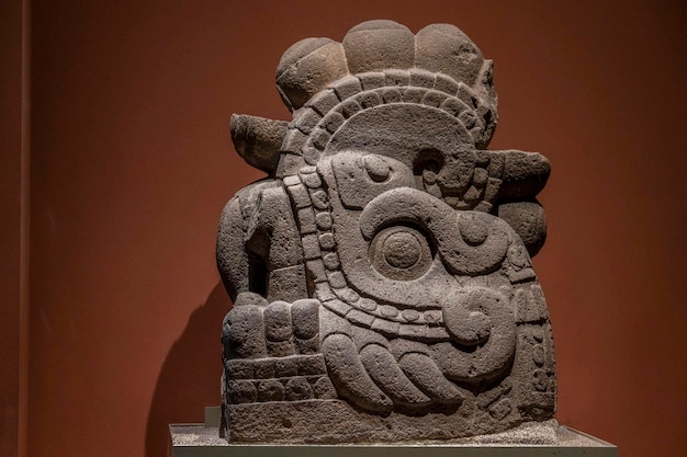 CIDADE DO MÉXICO, MÉXICO - 31 DE JANEIRO DE 2019 - museu de antropologia da cidade do méxico