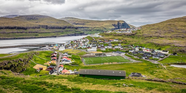 Cidade em faroe