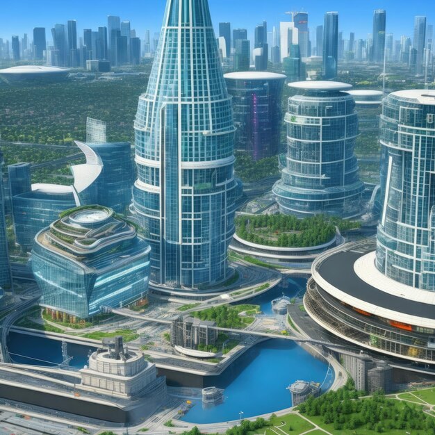 Cidade futurista