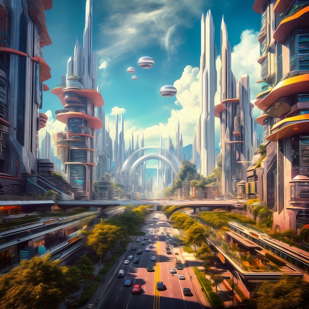 Cidade futurista