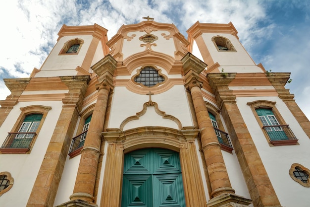 Cidade Histórica de Ouro Preto Minas Gerais Brasil Património Mundial Igreja