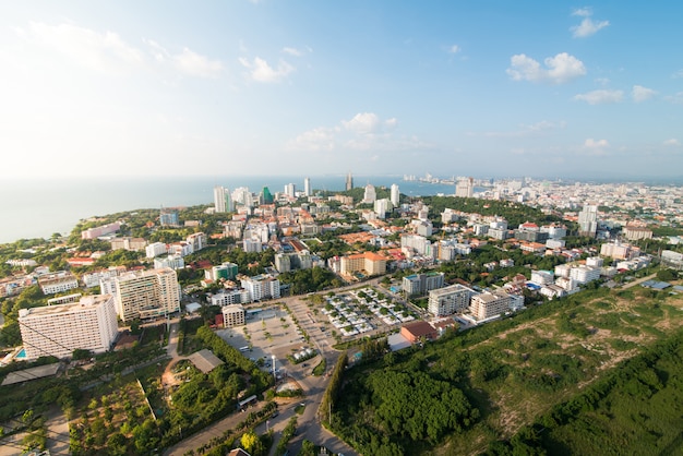 Cidade scapes pattaya tailândia