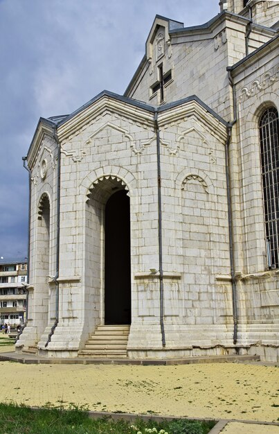 Cidade shushi em nagorno - karabakh, cáucaso