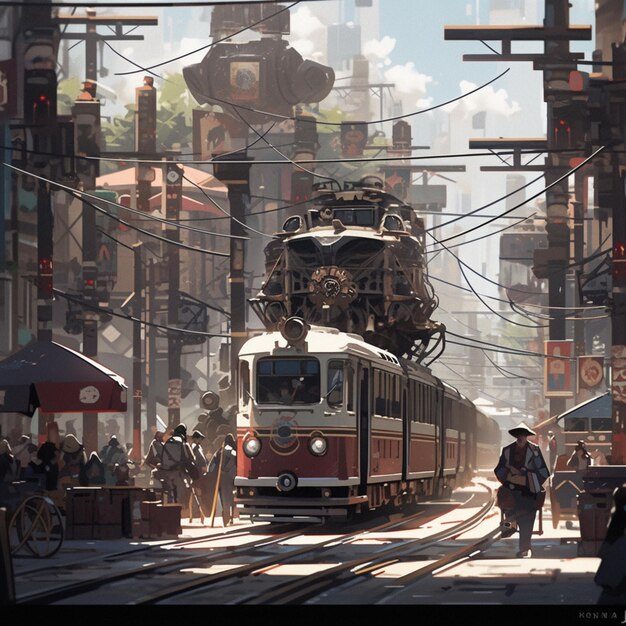 Cidade Steampunk