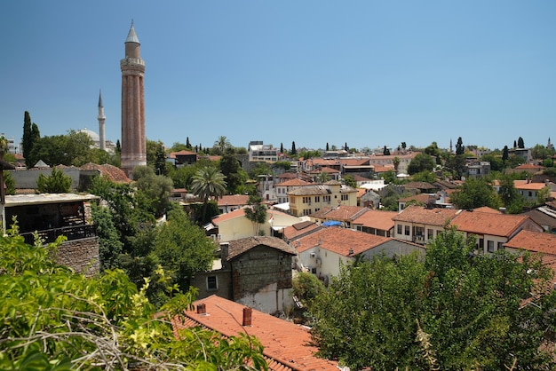 Cidade velha de Antalya em Turkiye