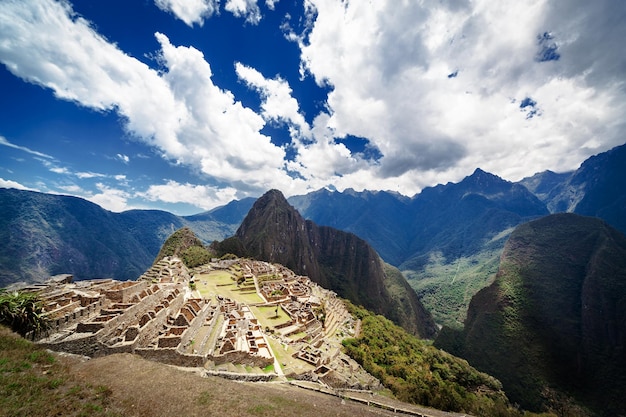 Cidade velha de Macchu Picchu