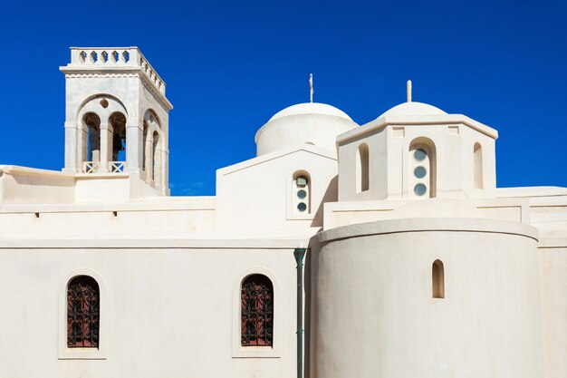 Foto cidade velha de naxos