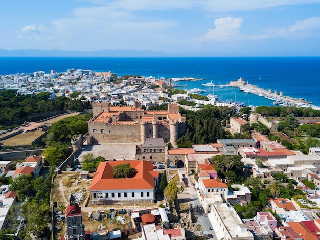 Cidade velha de Rodes na Grécia