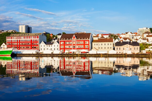 Cidade velha de vagen em stavanger