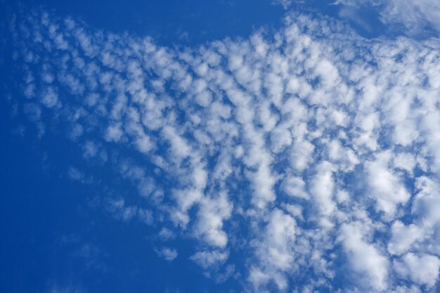 cielo azul brillante con hermosas nubes