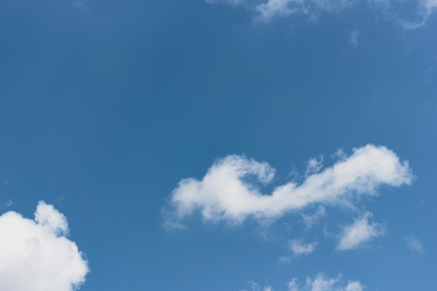Cielo azul con nubes Fondo de naturaleza Paisaje con nubes Fondo de pantalla nublado abstracto