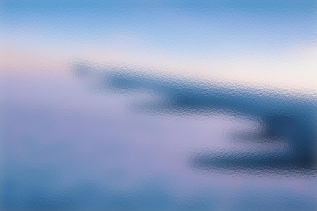 Foto un cielo azul con nubes y el sol brillando a través de él